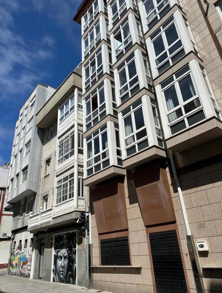Montaltino 4 - Con Garaje - Centrico, Cuidado, Acogedor - Cerca Playas Lägenhet A Coruña Exteriör bild